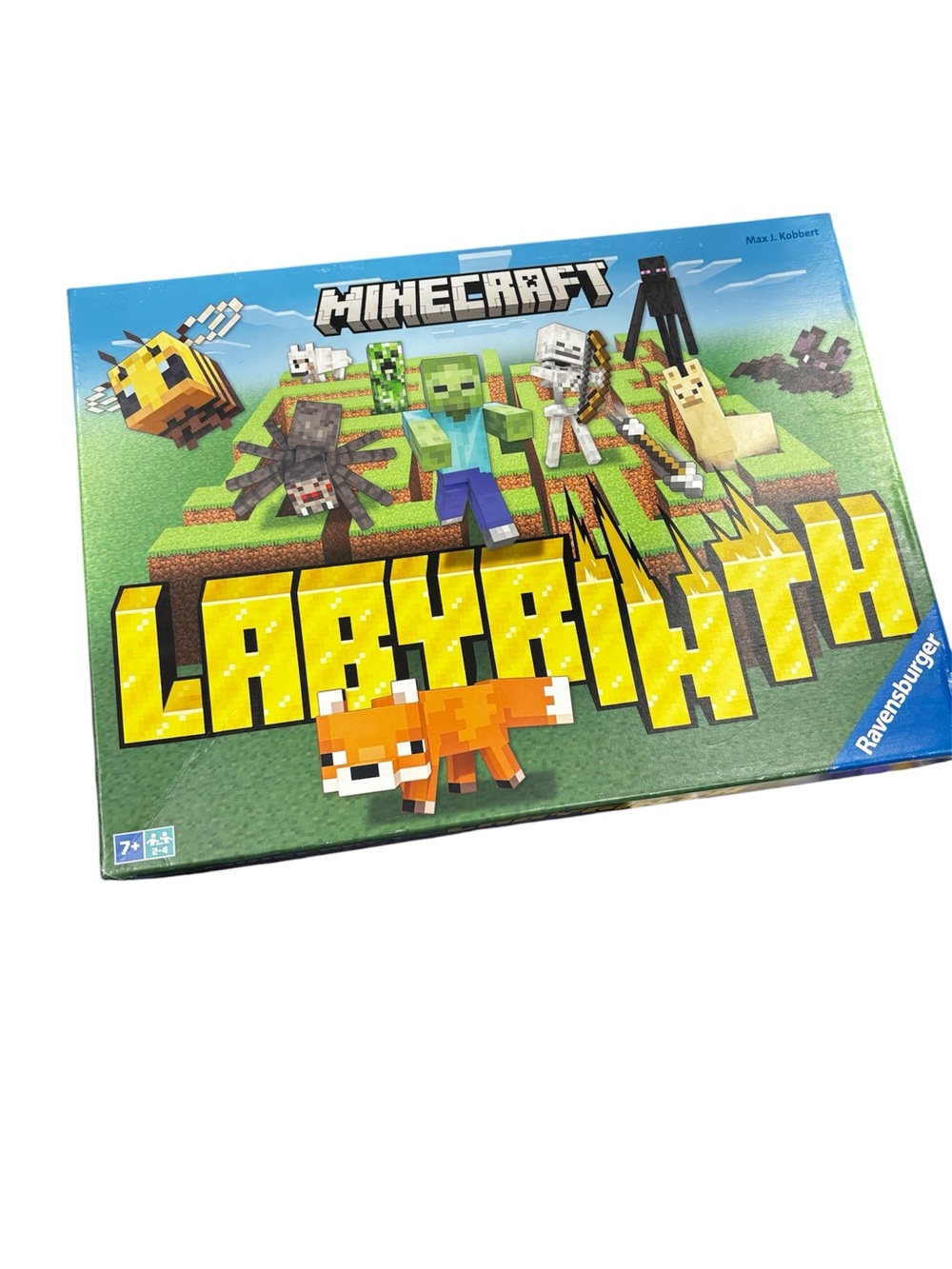Minecraft Labyrinth Board Game - Green